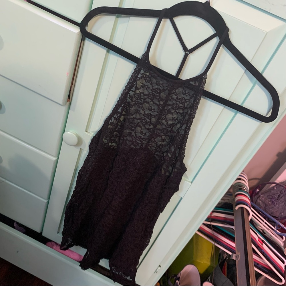 EUC L vs lace nightie